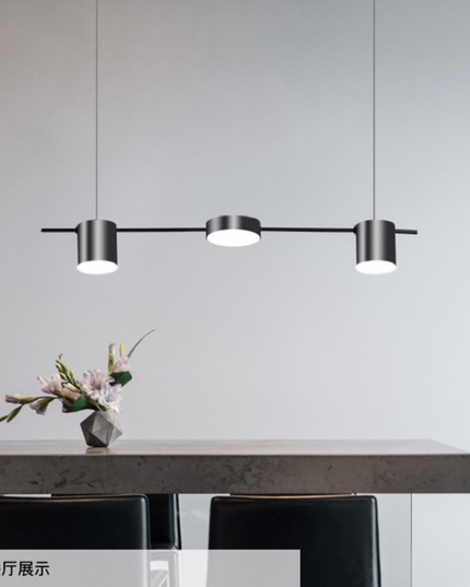 Lustra LED Black Design 3,G3849/2+1 BK suspendata,cu telecomanda, 30W, 1500lm, negru, cu trei tipuri de lumina