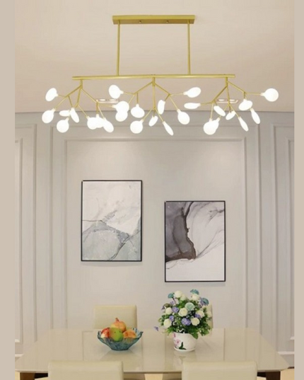 Lustra LED Branch Art 1, suspendata, 54W, cu 27 becuri, G4,auriu 66010/C27 GD