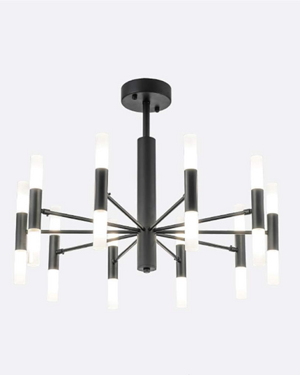 Lustra LED Creative Modern, bec G4, stil minimalist, negru G3870/20 BK