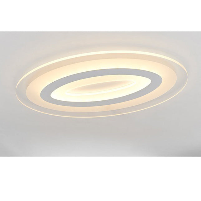 Lustra LED Illusion Circle 8003 ,cu telecomanda, 100W, 2500lm, cu trei tipuri de lumina,intensitate reglabila