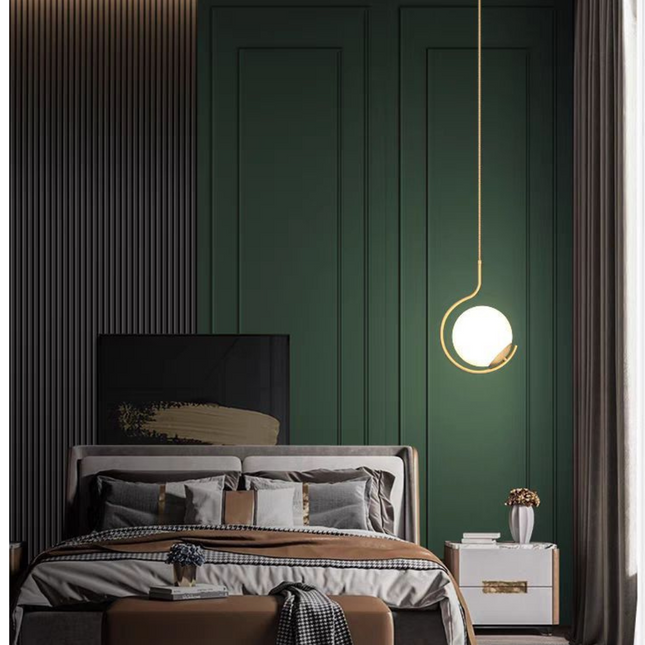 Lustra pe cablu Dashing Glow, stil minimalist, auriu, E27, max 60W MX163/1