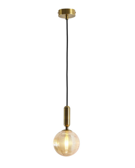 Lustra pe cablu Goldie Pendul, stil minimalist, auriu, E27, max 60W MX132/1P