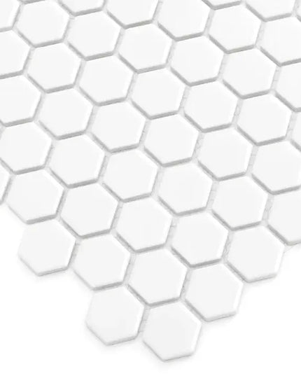 Mozaic Mini Hexagon White 30×26