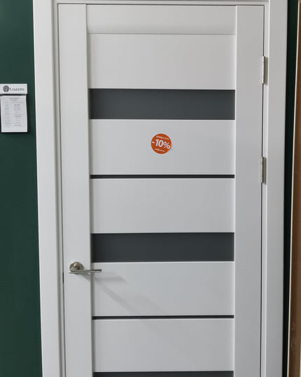 Ușă de interior ML 22 – Design cu fâșii orizontale și sticlă  / Millenium - Carlo Porte