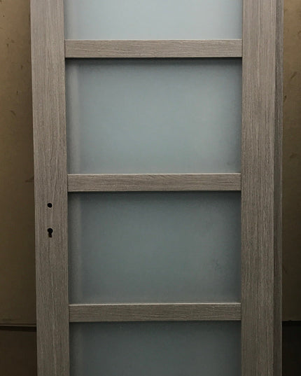 Ușă interior ML 32 – Stil modern cu panouri vitrate mate / Millenium - Carlo Porte