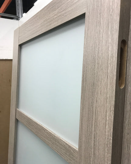 Ușă interior ML 32 – Stil modern cu panouri vitrate mate / Millenium - Carlo Porte