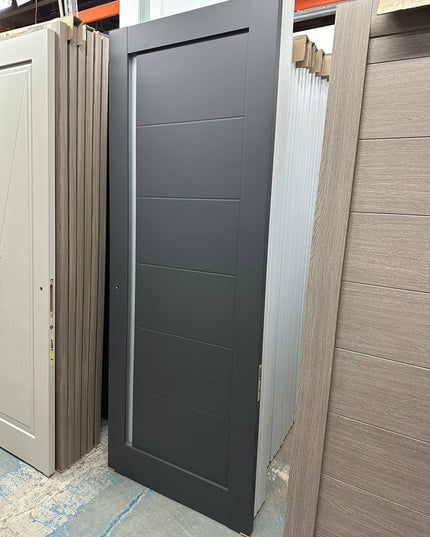 Ușă interior Millenium ML-643 – Design modern cu fereastră laterală elegantă / Millenium - Carlo Porte