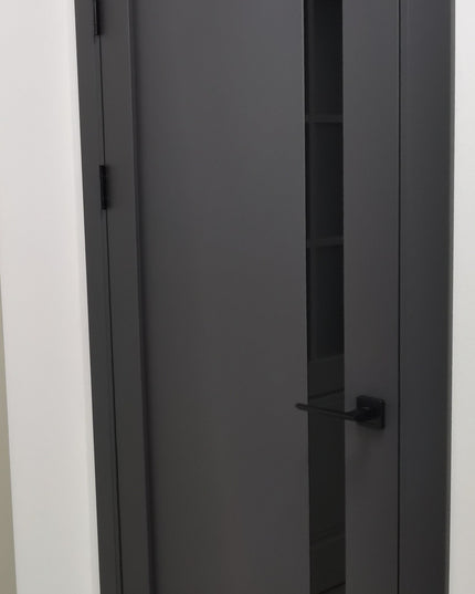 Ușă de interior ML 64 – Eleganță Minimalistă cu Geam Lateral / Millenium - Carlo Porte