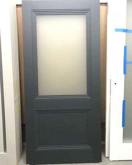 Ușă interior ML 717 – Eleganță clasică cu sticlă satinată / Millenium - Carlo Porte