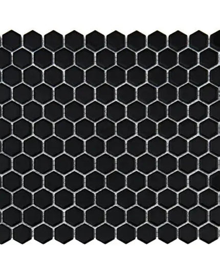 Mozaic Mini Hexagon Black 30×26