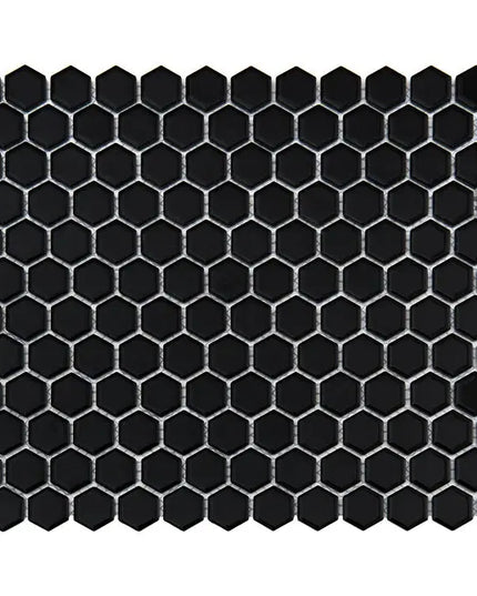Mozaic Mini Hexagon Black 30×26