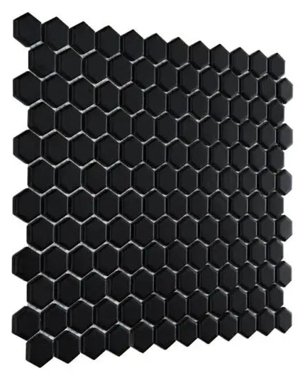 Mozaic Mini Hexagon Black 30×26
