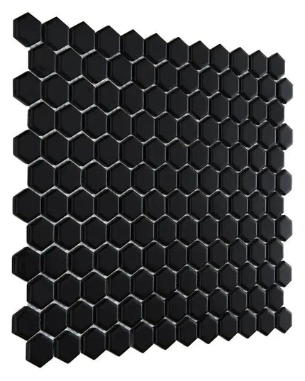 Mozaic Mini Hexagon Black 30×26