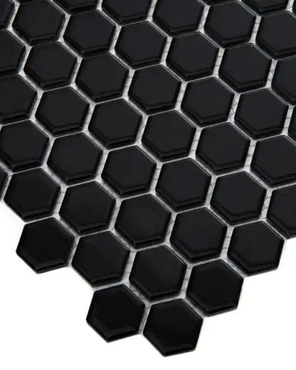 Mozaic Mini Hexagon Black 30×26