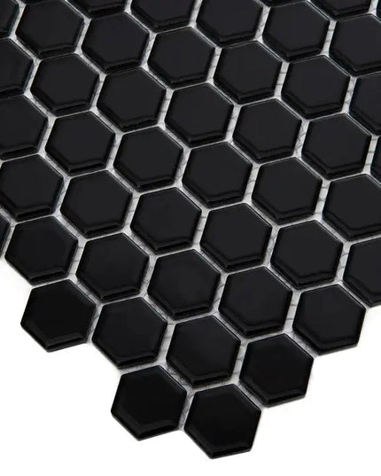 Mozaic Mini Hexagon Black 30×26