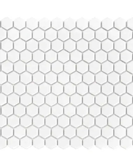 Mozaic Mini Hexagon White 30×26