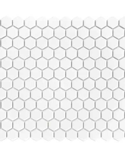 Mozaic Mini Hexagon White 30×26