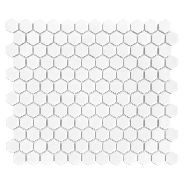 Mozaic Mini Hexagon White 30×26