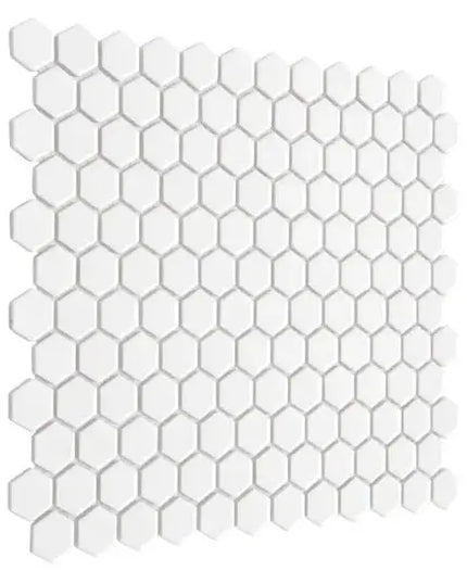 Mozaic Mini Hexagon White 30×26