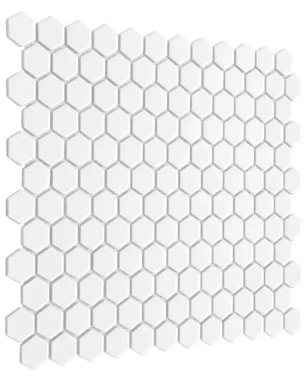 Mozaic Mini Hexagon White 30×26