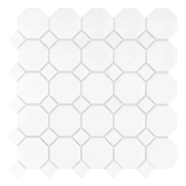 Mozaic Mini Octagon White 55 29,5×29,5