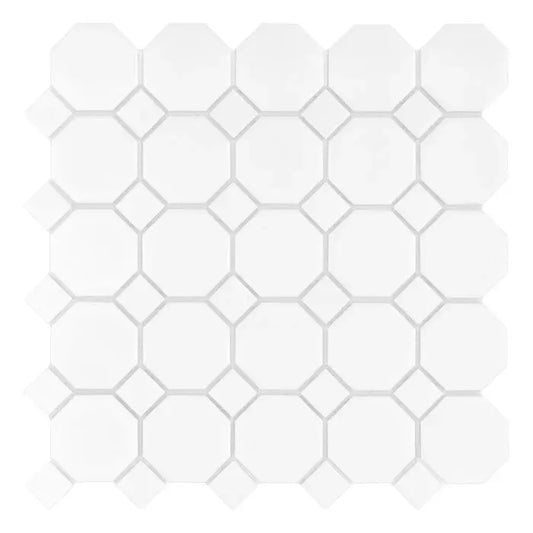 Mozaic Mini Octagon White 55 29,5×29,5