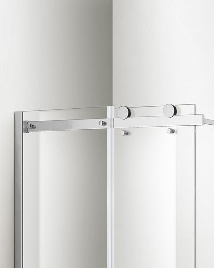Paravan de cadă culisant cu sticlă NANO 6mm soft-glide 120x150 cm