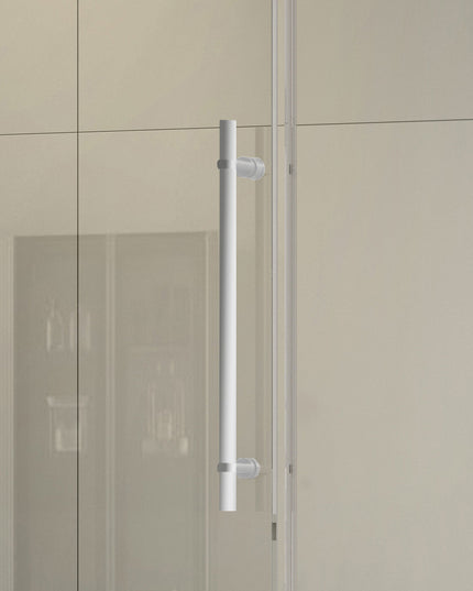 Cabină de duș walk-in culisant cu soft-close sticlă NANO 8 mm 120x80 cm