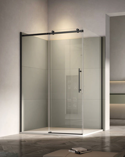 Cabină de duș walk-in culisant cu soft-close sticlă NANO 8 mm 120x80 cm