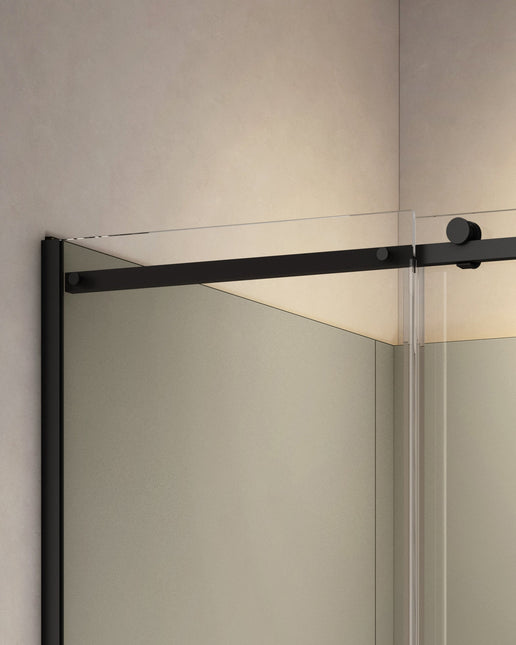 Cabină de duș walk-in culisant cu soft-close sticlă NANO 8 mm 120x80 cm