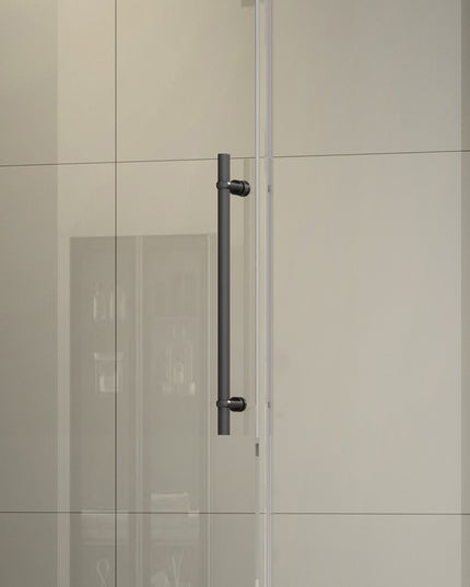 Cabină de duș walk-in culisant cu soft-close sticlă NANO 8 mm 120x80 cm