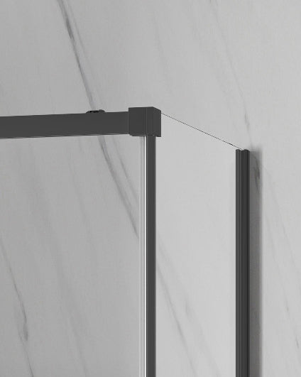 Cabină de duș colț culisant cu sticlă NANO 8mm soft-close 120x80 cm