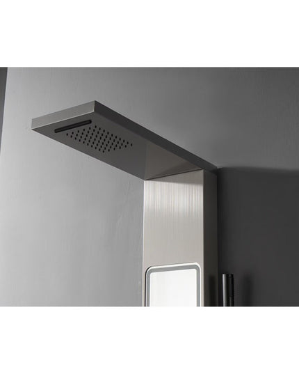 Panel de Duș Shiny Mirror – Design Modern cu Oglindă Integrată și Funcții Premium