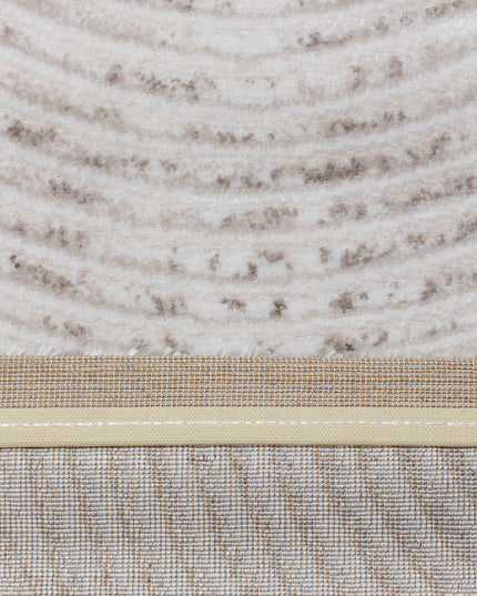Covor  Lusso Cream Brown – Design Circular Elegant și Calitate Premium