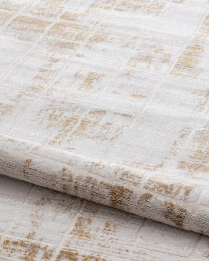 Covor Lusso Cream Gold – Design Modern cu Accente Aurii Elegante