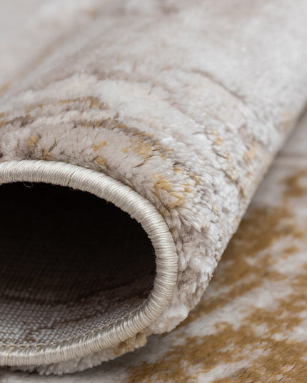 Covor Lusso Cream Gold – Eleganță în Tonuri Aurii