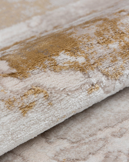 Covor Lusso Cream Gold – Eleganță în Tonuri Aurii