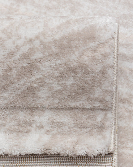 Covor modern Lusso Cream Beige – Design Fluid, Textură Moale și Elegantă