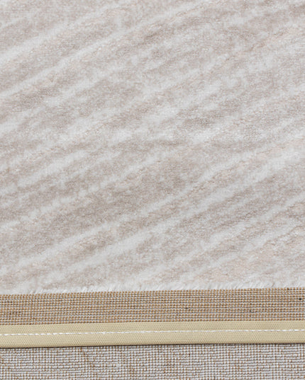 Covor modern Lusso Cream Beige – Design Fluid, Textură Moale și Elegantă