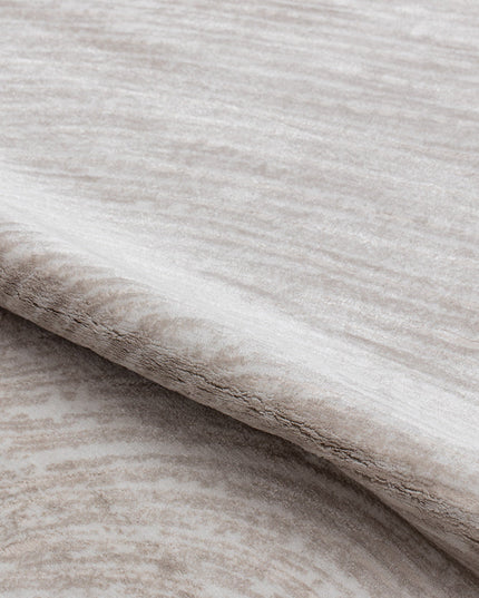Covor modern Lusso Cream Beige – Design Fluid, Textură Moale și Elegantă