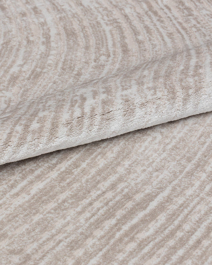 Covor modern Lusso Cream Beige – Design Fluid, Textură Moale și Elegantă