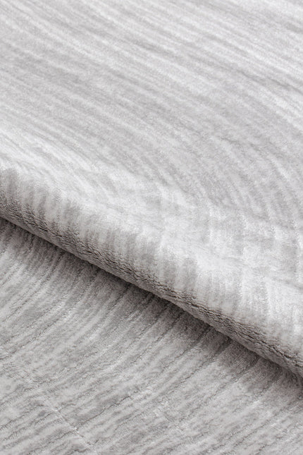 Covor Lusso Grey  - Design Elegant cu Textură Moale