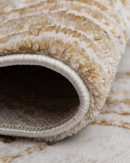 Covor San Marco Cream Gold – Marmură Elegantă cu Reflexii Aurii