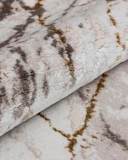 Covor San Marco Cream Brown – Model Marmură Elegantă