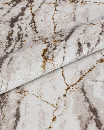 Covor San Marco Cream Brown – Model Marmură Elegantă