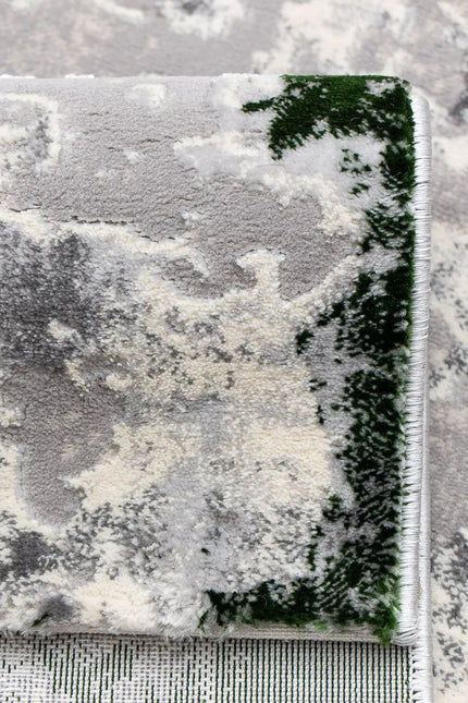 Covor living Rose 51272 E Verde Safir/Gri