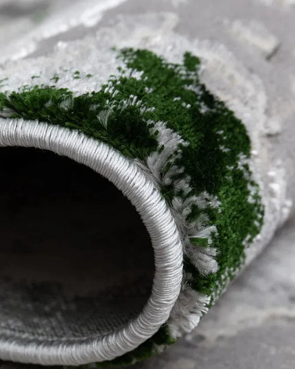 Covor living Rose 51272 E Verde Safir/Gri