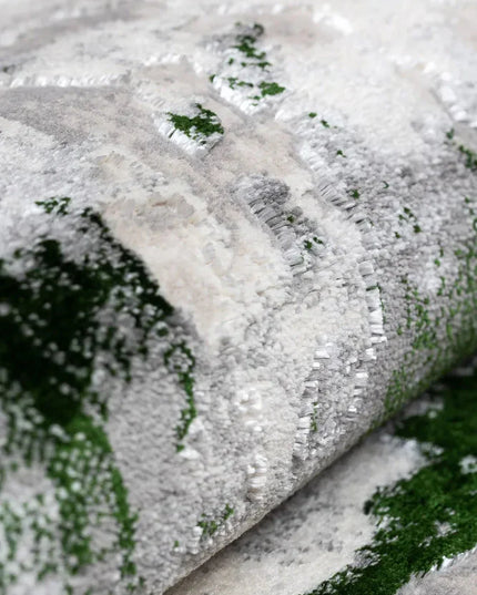 Covor living Rose 51272 E Verde Safir/Gri