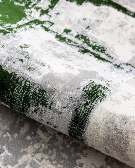 Covor living Rose 51272 E Verde Safir/Gri