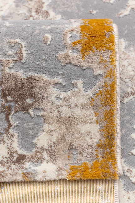 Covor living Rose 51272 Muștar(Gold)/ Beige